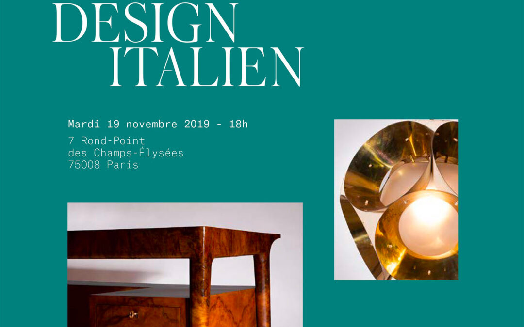 Italian Design Artcurial (November 2019)