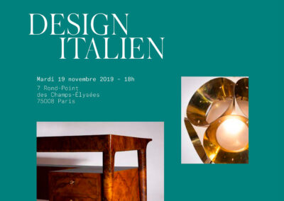 Italian Design Artcurial (November 2019)