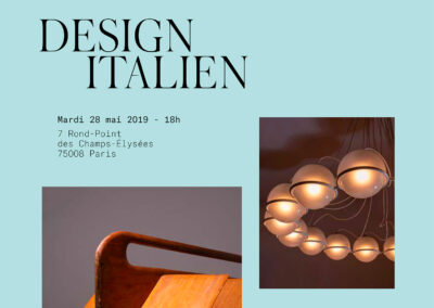 Italian Design Artcurial (May 2019)