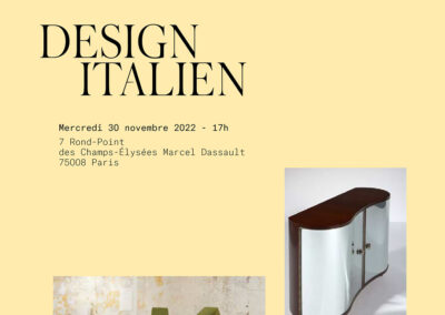 Italian Design Artcurial (November 2022)
