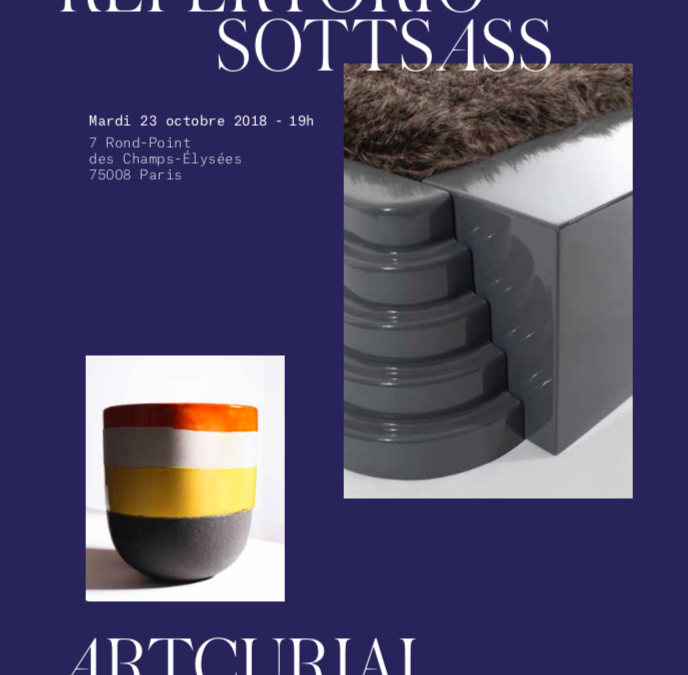 Ettore Sottsass auction (October 2018)