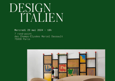 Italian Design Artcurial (May 2024)